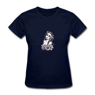 La Catrina Tee - navy