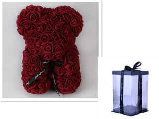 Valentine's Day  Eternal Rose Bear Gift