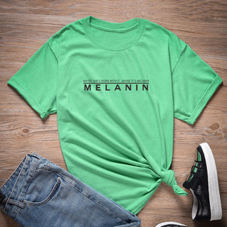 Letters of Melanin print short sleeves