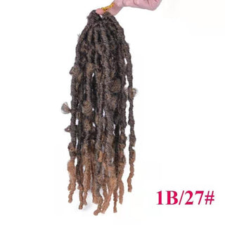 14" Butterfly Curvy Crochet Locs