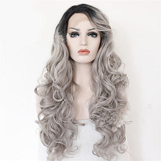 2 Tones Ombre Wavy 1B Wig