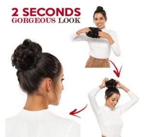 Hair Bun Scrunchie