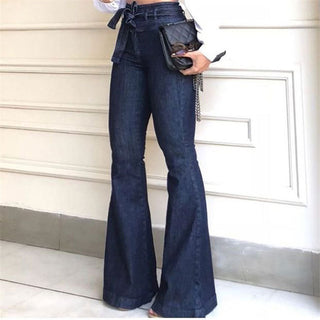 Women's Dark Flared Jeans