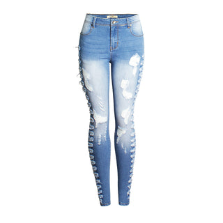 Ripped Slim Fit Stretch Jean