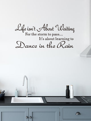 Slogan Graphic Wall Sticker