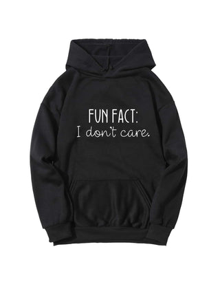 Fun Fact Thermal Hoodie