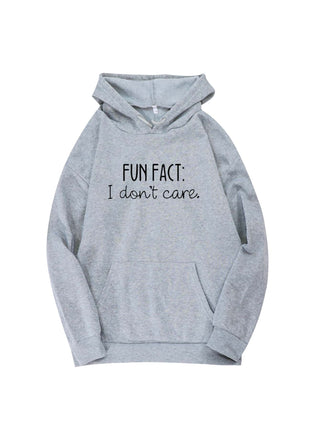 Fun Fact Thermal Hoodie