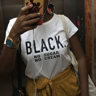 No Sugar No Cream Tee