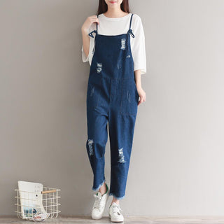 Women's Denim Romper Overalls