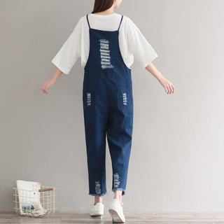 Women's Denim Romper Overalls