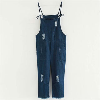 Women's Denim Romper Overalls