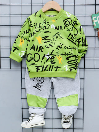 Toddler  Graffiti Sweat Set