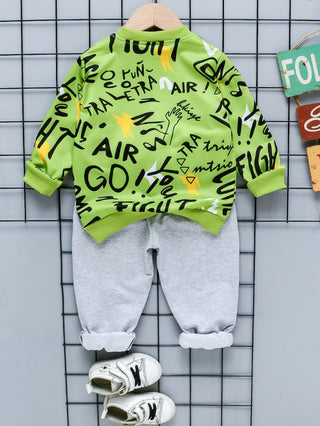 Toddler  Graffiti Sweat Set