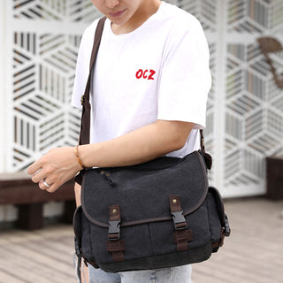 Men's Canvas Shoulder Bag