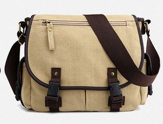 Men's Canvas Shoulder Bag