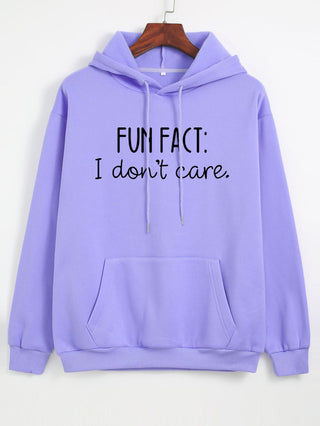 Fun Fact Thermal Hoodie