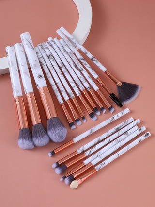 Marble  Makeup Brush Set