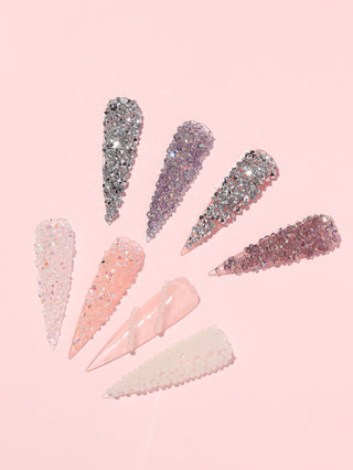 Rhinestone Nail Art Decoration Set