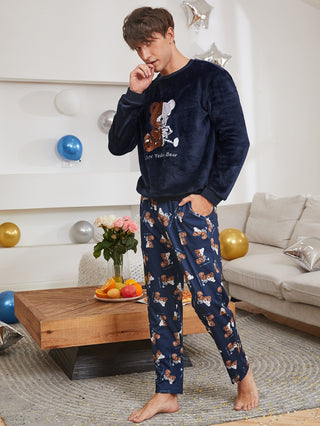 Bear Flannel  PJ Set