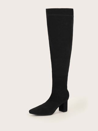 Cuccoo Minimalist Knit Sock Boots