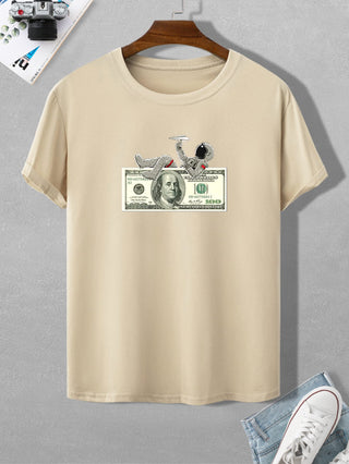 Men Astronaut Money Tee