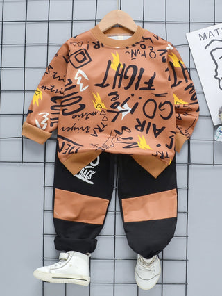 Toddler  Graffiti Sweat Set