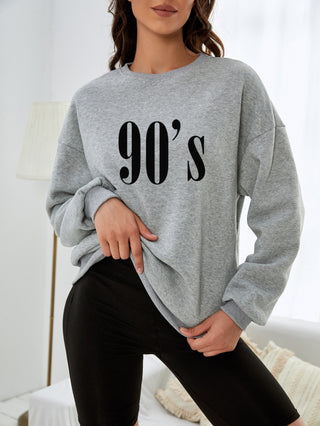 90's Thermal Sweatshirt