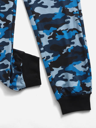 Boys Royal Camo Sweat set