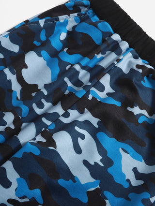 Boys Royal Camo Sweat set