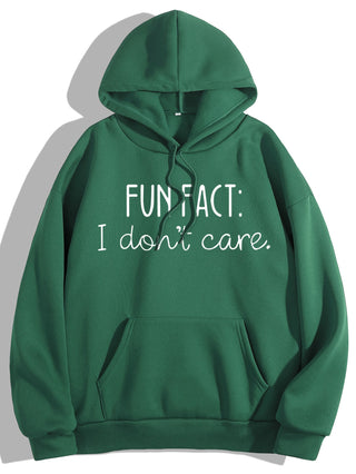 Fun Fact Thermal Hoodie