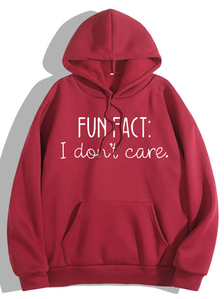 Fun Fact Thermal Hoodie