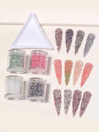 Rhinestone Nail Art Decoration Set