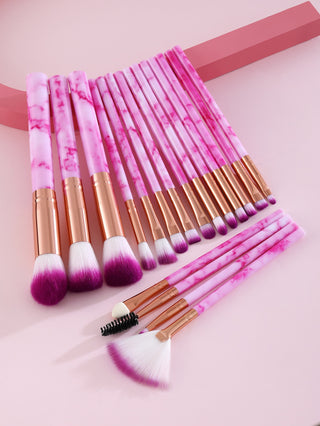 Marble  Makeup Brush Set