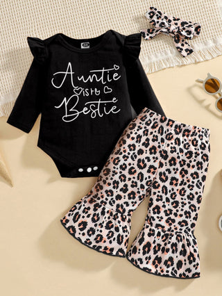 Baby  Leopard Print Set