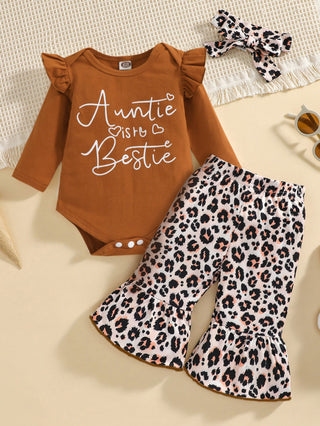 Baby  Leopard Print Set