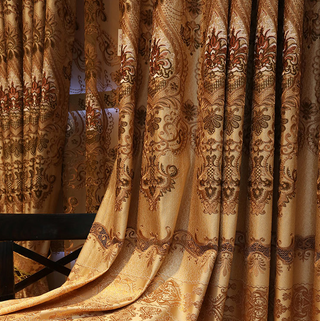 Atmospheric Embroidered Curtains