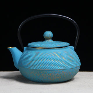 Blue iron kettle