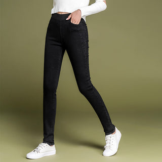 Elastic High-Rise Jean