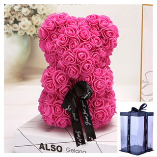 Valentine's Day  Eternal Rose Bear Gift