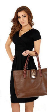 Pregnant women's stretch dress