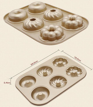 DIY doughnut baking pan