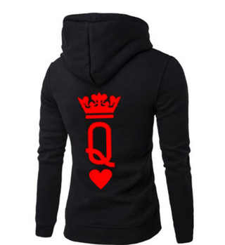 King & Queen Hooded Sweater