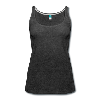 Women’s Premium Tank Top - charcoal gray