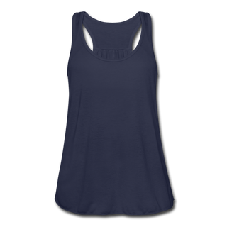 Women's Flowy Tank Top by Bella - navy