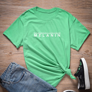 Letters of Melanin print short sleeves