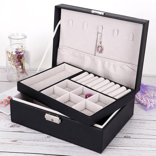 Double-layer Jewelry Box