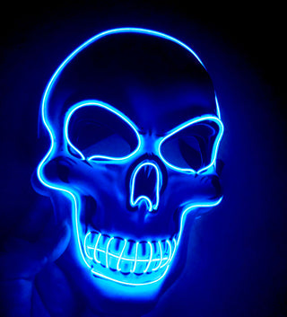 Skeleton  LED Glow Mask