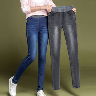 Elastic High-Rise Jean