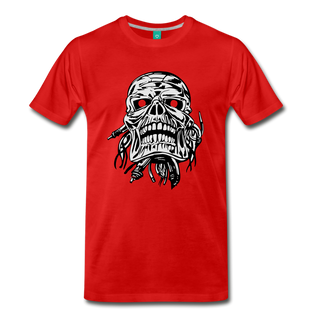 Mumrah Skull T - red