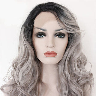 2 Tones Ombre Wavy 1B Wig